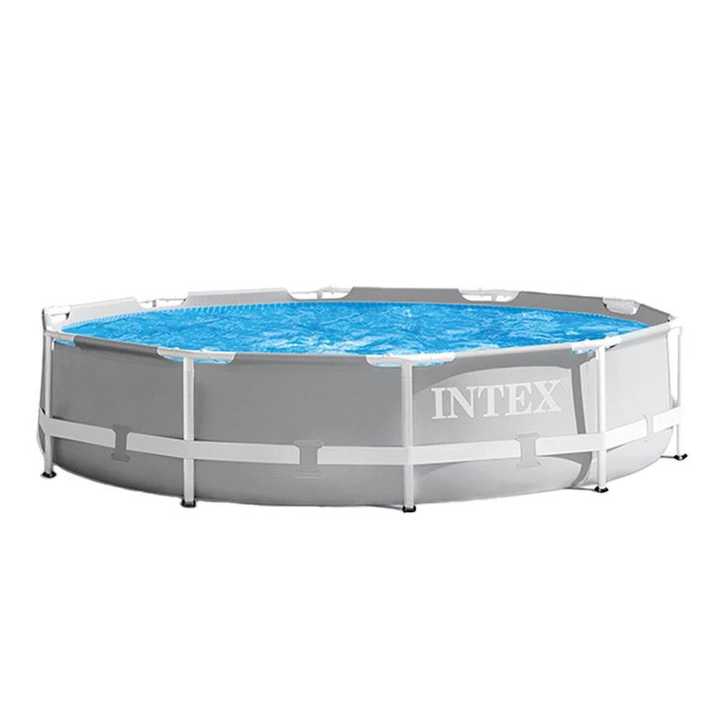 10ft x 10ft x 30in Pool w/ 10 Foot Round Pool Cover and Filter Cartridge