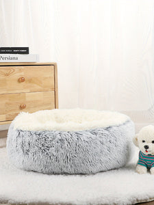 Soft Long Plush Cat Kennel Dog Kennel Winter Warm Pet Bed Cat Bed Cat Mat Animals Sleeping Sofa