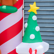 10ft Inflatable Christmas Candy Castle