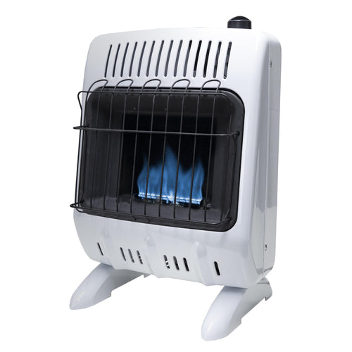 10,000 BTU Vent Blue Flame Natural Gas Heater