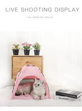 Pet Cat Tent Bed Cave For Cat Small Dog Portable Kitten Nest Sleeping Beds Indoor Outdoor Cat House