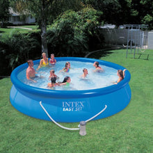 10ft x 30in Round Metal Frame Above Ground Swimming Pool w/Filter Pump