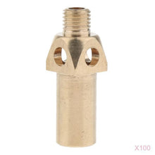 100Pcs/Set Solid Brass Replacement Tip/ Nozzle/ Jet/ Burner for Propane