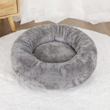 Plush Pet Cushion Sofa Plush Round Pet Kennel Warm Dog Pad Pet Supplies