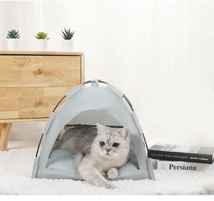 Pet Cat Tent Bed Cave For Cat Small Dog Portable Kitten Nest Sleeping Beds Indoor Outdoor Cat House