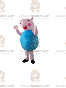 's Little Brother George Pig BIGGYMONKEYMascot Costume