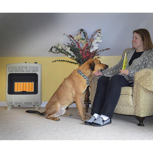 10,000 BTU Vent Radiant Propane Heater