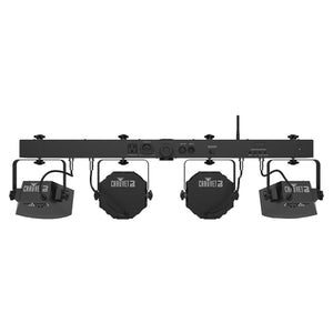 (2) Chauvet DJ GigBar Flex Pack-n-Go Effect Lighting Systems with Stands &amp; Fog Machine Package