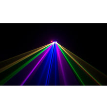 (2) Chauvet DJ Scorpion Dual RGB FAT BEAM Aerial Effect Lasers with Hurricane 700 Fog Machine &amp; Carry Case Package