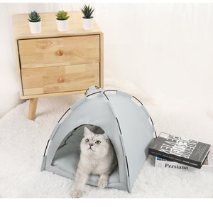 Pet Cat Tent Bed Cave For Cat Small Dog Portable Kitten Nest Sleeping Beds Indoor Outdoor Cat House