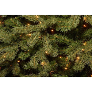 10 ft. Downswept Douglas Fir Artificial Christmas Tree with Dual Color LED Lights