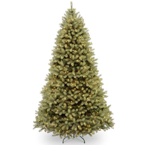 10 ft. Downswept Douglas Fir Artificial Christmas Tree with Dual Color LED Lights