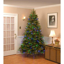 10 ft. Downswept Douglas Fir Artificial Christmas Tree with Dual Color LED Lights