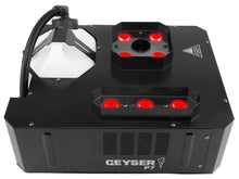 (2) Chauvet DJ GEYSER P7 DMX Fog Machines Foggers RGBA+UV LED Effects+Hazer