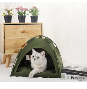 Pet Cat Tent Bed Cave For Cat Small Dog Portable Kitten Nest Sleeping Beds Indoor Outdoor Cat House