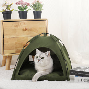 Pet Cat Tent Bed Cave For Cat Small Dog Portable Kitten Nest Sleeping Beds Indoor Outdoor Cat House