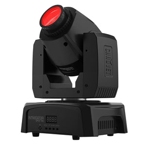 (2) Chauvet DJ Intimidator Spot 110 Lightweight LED Moving Head Spotlights with Hurricane 700 Fog Machine Package