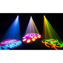 (2) Chauvet DJ Intimidator Spot 110 Lightweight LED Moving Head Spotlights with Hurricane 700 Fog Machine Package