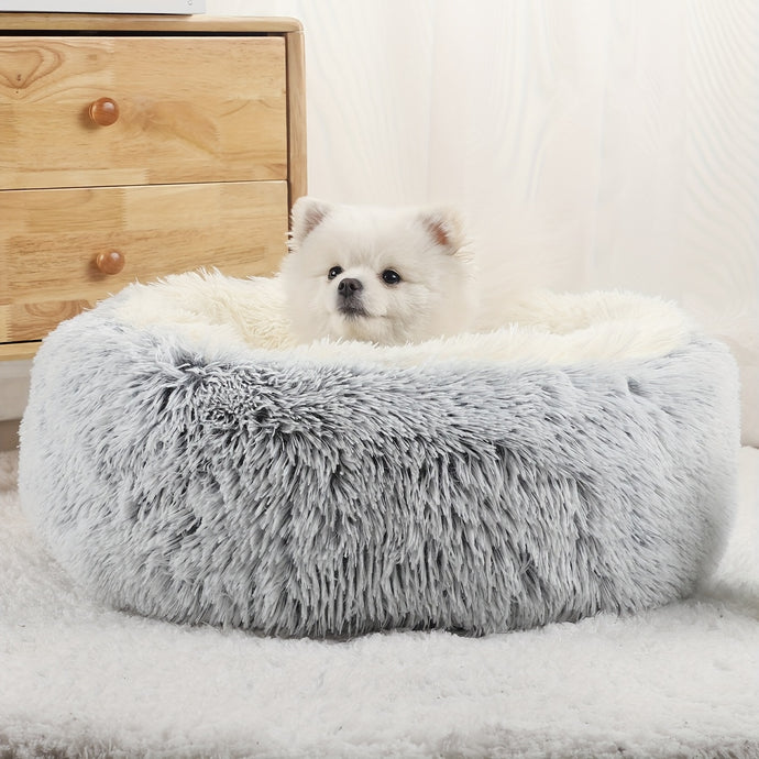 Soft Long Plush Cat Kennel Dog Kennel Winter Warm Pet Bed Cat Bed Cat Mat Animals Sleeping Sofa