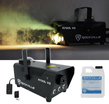 (2) Chauvet DJ Freedom CYC Wireless Battery Wash Up Lights+Controller+Fogger